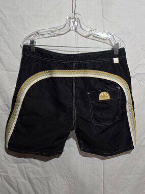 Sundek 6.5" IS Men's Swim Board Short Trunks - Black - Sz 32*